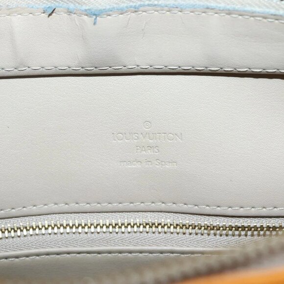 LOUIS VUITTON Monogram Vernis Houston Hand Bag Beige - Picture 11 of 15